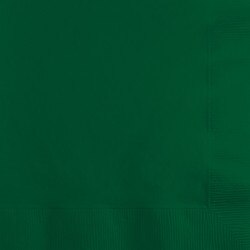 Solid Beverage Napkins hunter green